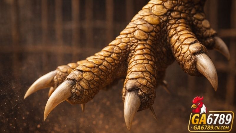 Vai trò của bộ móng trong kỹ thuật chiến đấu của gà chọi