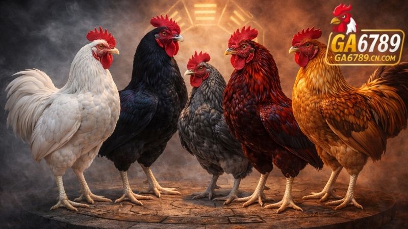 Mối liên hệ giữa ngũ hành và màu lông gà chọi